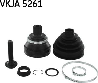 SKF VKJA 5261 - Шарнирный комплект, ШРУС, приводной вал autospares.lv