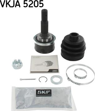 SKF VKJA 5205 - Шарнирный комплект, ШРУС, приводной вал autospares.lv