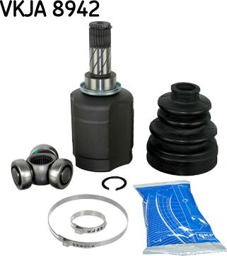 SKF VKJA 8942 - Шарнирный комплект, ШРУС, приводной вал autospares.lv