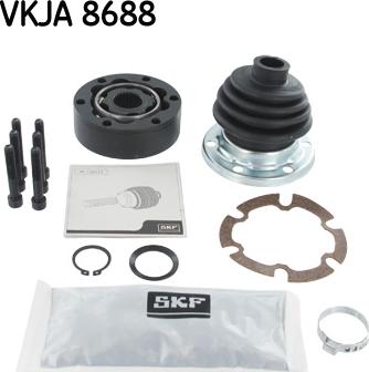 SKF VKJA 8688 - Шарнирный комплект, ШРУС, приводной вал autospares.lv