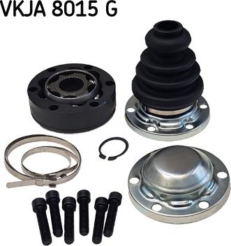 SKF VKJA 8015 G - Шарнирный комплект, ШРУС, приводной вал autospares.lv