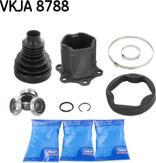 SKF VKJA 8788 - Шарнирный комплект, ШРУС, приводной вал autospares.lv