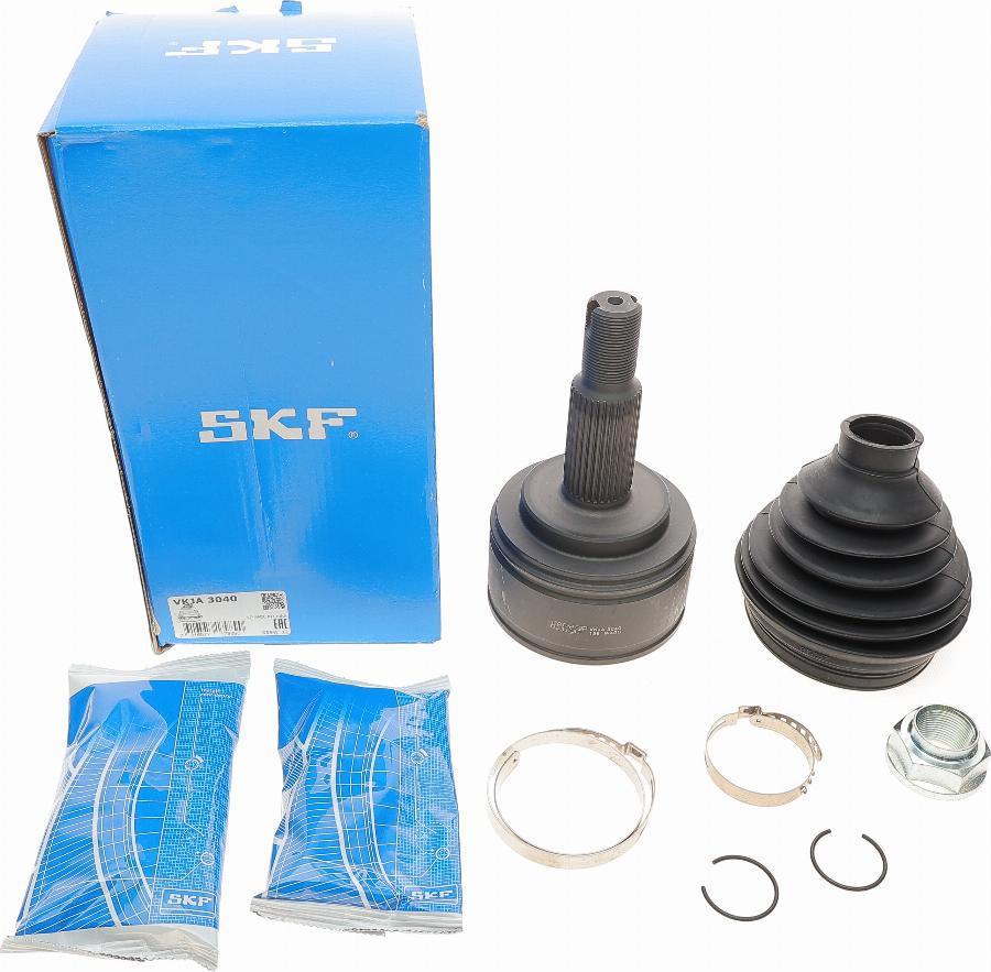 SKF VKJA 3040 - Шарнирный комплект, ШРУС, приводной вал autospares.lv