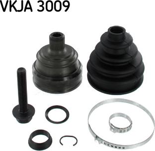 SKF VKJA 3009 - Шарнирный комплект, ШРУС, приводной вал autospares.lv