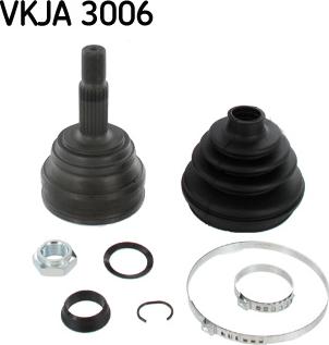 SKF VKJA 3006 - Шарнирный комплект, ШРУС, приводной вал autospares.lv
