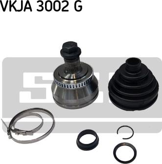 SKF VKJA 3002 G - Шарнирный комплект, ШРУС, приводной вал autospares.lv