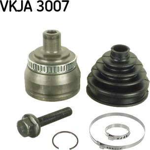 SKF VKJA 3007 - Шарнирный комплект, ШРУС, приводной вал autospares.lv