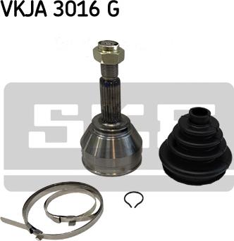 SKF VKJA 3016 G - Шарнирный комплект, ШРУС, приводной вал autospares.lv