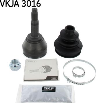 SKF VKJA 3016 - Шарнирный комплект, ШРУС, приводной вал autospares.lv