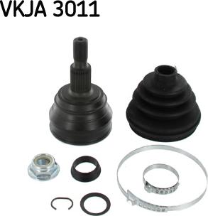 SKF VKJA 3011 - Шарнирный комплект, ШРУС, приводной вал autospares.lv