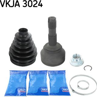 SKF VKJA 3024 - Шарнирный комплект, ШРУС, приводной вал autospares.lv