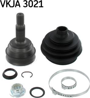 SKF VKJA 3021 - Шарнирный комплект, ШРУС, приводной вал autospares.lv