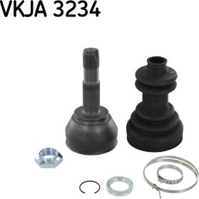 SKF VKJA 3234 - Шарнирный комплект, ШРУС, приводной вал autospares.lv