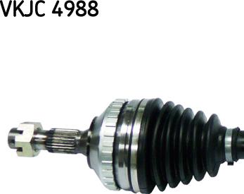 SKF VKJC 4988 - Приводной вал autospares.lv