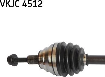 SKF VKJC 4512 - Приводной вал autospares.lv