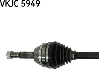 SKF VKJC 5949 - Приводной вал autospares.lv