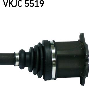 SKF VKJC 5519 - Приводной вал autospares.lv