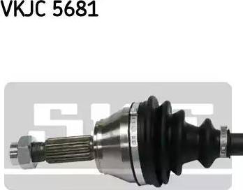 SKF VKJC 5681 - Приводной вал autospares.lv