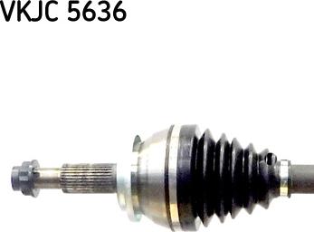 SKF VKJC 5636 - Приводной вал autospares.lv