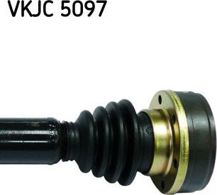 SKF VKJC 5097 - Приводной вал autospares.lv