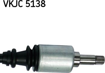 SKF VKJC 5138 - Приводной вал autospares.lv