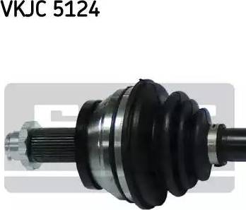 SKF VKJC 5124 - Приводной вал autospares.lv