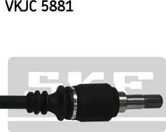 SKF VKJC 5881 - Приводной вал autospares.lv