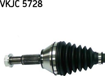 SKF VKJC 5728 - Приводной вал autospares.lv