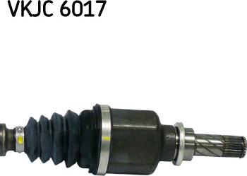 SKF VKJC 6017 - Приводной вал autospares.lv