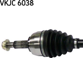 SKF VKJC 6038 - Приводной вал autospares.lv