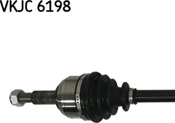 SKF VKJC 6198 - Приводной вал autospares.lv