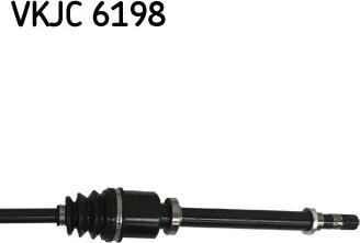 SKF VKJC 6198 - Приводной вал autospares.lv