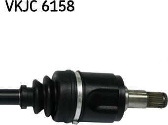 SKF VKJC 6158 - Приводной вал autospares.lv