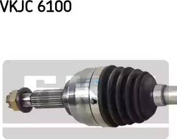 SKF VKJC 6100 - Приводной вал autospares.lv