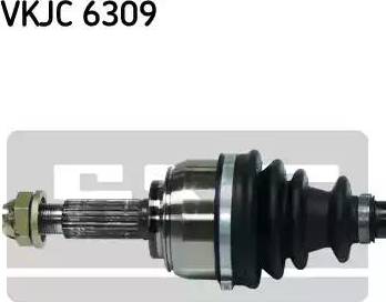 SKF VKJC 6309 - Приводной вал autospares.lv