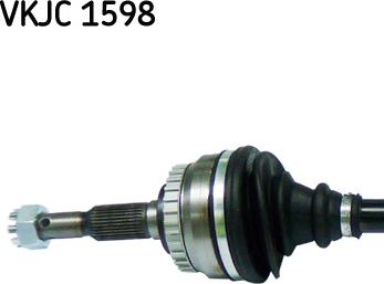 SKF VKJC 1598 - Приводной вал autospares.lv