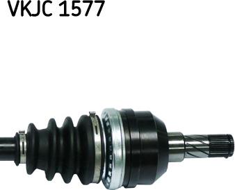 SKF VKJC 1577 - Приводной вал autospares.lv