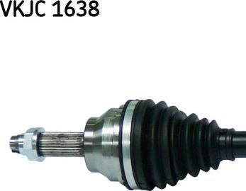 SKF VKJC 1638 - Приводной вал autospares.lv