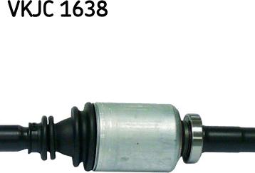 SKF VKJC 1638 - Приводной вал autospares.lv