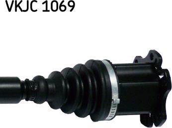 SKF VKJC 1069 - Приводной вал autospares.lv