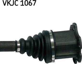 SKF VKJC 1067 - Приводной вал autospares.lv