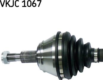 SKF VKJC 1067 - Приводной вал autospares.lv