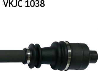 SKF VKJC 1038 - Приводной вал autospares.lv