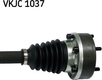 SKF VKJC 1037 - Приводной вал autospares.lv