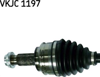 SKF VKJC 1197 - Приводной вал autospares.lv