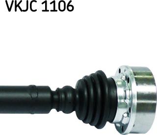 SKF VKJC 1106 - Приводной вал autospares.lv