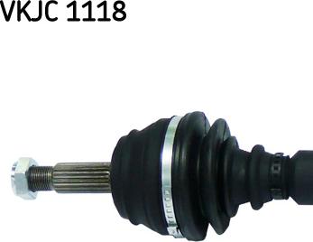 SKF VKJC 1118 - Приводной вал autospares.lv