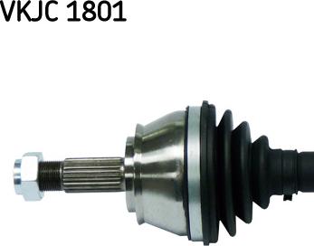 SKF VKJC 1801 - Приводной вал autospares.lv