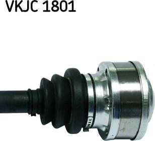 SKF VKJC 1801 - Приводной вал autospares.lv