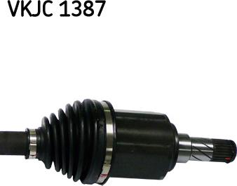 SKF VKJC 1387 - Приводной вал autospares.lv